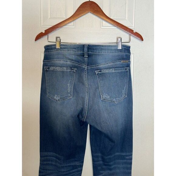 KANCAN HI-RISE ANKLE SKINNY DISTRESSD JEANS KC8342MSize 28 - Picture 8 of 14